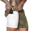 Newest 2019 2-in-1 Secure Pocket Sport Shorts-Order Two Free Shipping