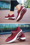 Women's Fashion Flying Woven Cosy Walking Shoes