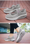 Women's Fashion Flying Woven Cosy Walking Shoes