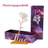 Bunte Galaxy Rose mit Love