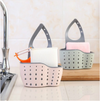 Sink Double Drain Bag Kitchen Gadgets Storage Basket