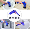 EASY UNCLOGS SINKS AND TOILETS WITH A TRIGGER