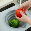 3-in-1 multi-function sink drain basket cutting board filter chopping board