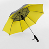 Anti-UV Sunny and Rainy Long-handle Umbrella With Fan