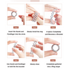 Magic Folding Retractable Ring Bracelet -Order Two Free Shipping