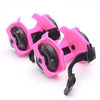 Children Wheel Heel Roller Light Adjustable Skates