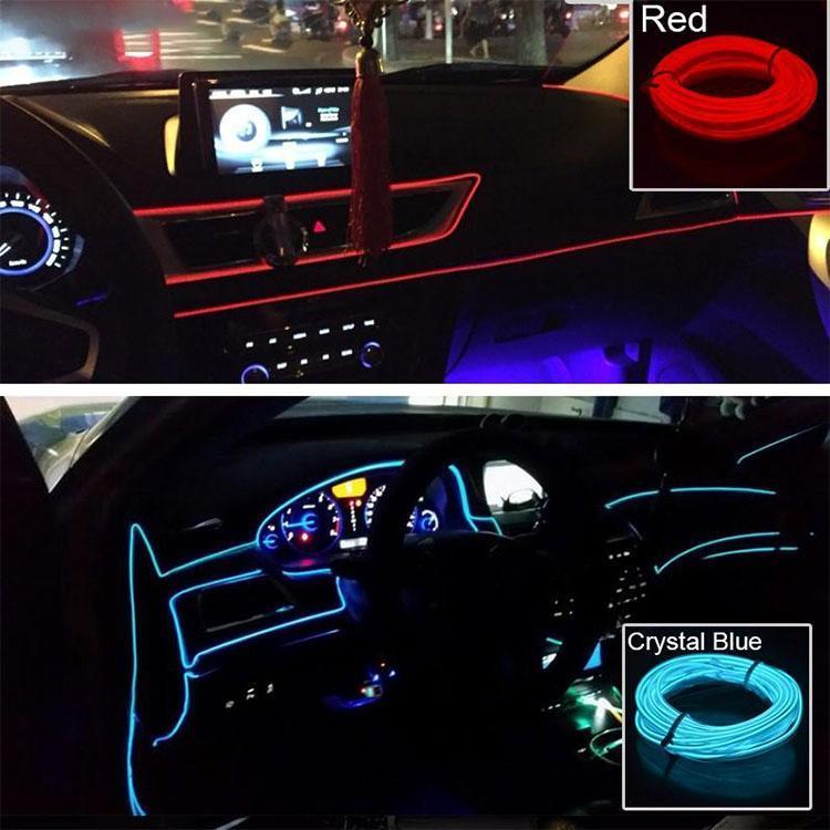 Auto Car Neon LED Panel Gap String Strip Light