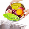 Silicone Pot Strainer - Clip-On Strainer