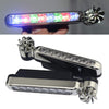 Automatic Wind Power 8 LED Car Light（2Pcs）