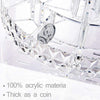 High Quality 360° Rotating Crystal Cosmetic Storage Box-Free shipping