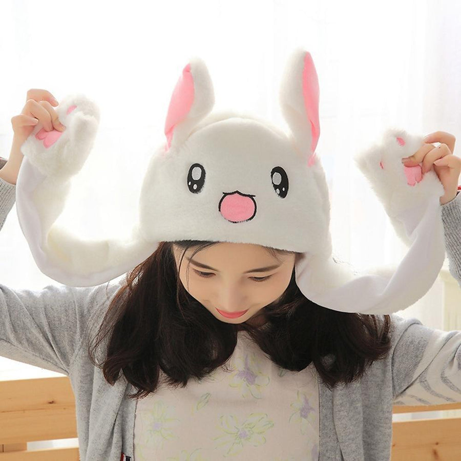 Cute Rabbit Hat With Moving Ear