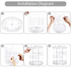 High Quality 360° Rotating Crystal Cosmetic Storage Box-Free shipping