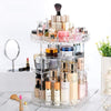 High Quality 360° Rotating Crystal Cosmetic Storage Box-Free shipping