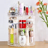 High Quality 360° Rotating Crystal Cosmetic Storage Box-Free shipping