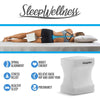 SleepWellness™ Orthopedic Memory Foam Hip Alignment Knee Pillow