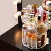 High Quality 360° Rotating Crystal Cosmetic Storage Box-Free shipping