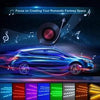 Car Interior Lights with Sound Active Function and Wireless Remote Control