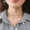 Chained Heart Choker