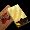 24K Gold Foil Poker Playing Cards