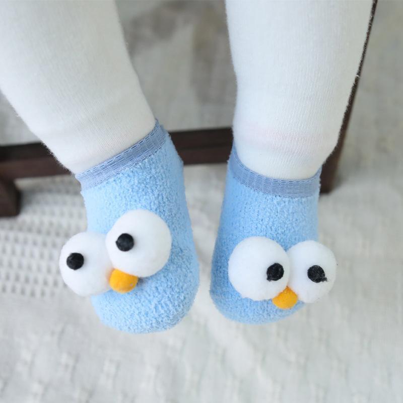 Cute 3D Big Eyes Design Baby Socks