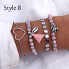 Bohemian Heart Bracelet Set 2019 Trend