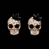 Crystal Skull Earrings