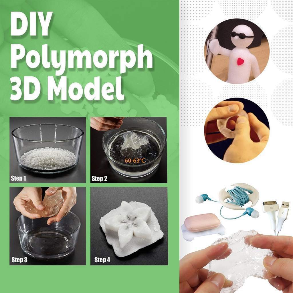 3D POLYMORPH Moldable Model