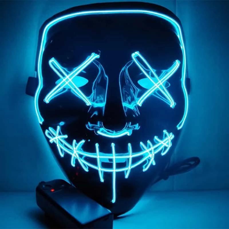 Halloween LED Purge Mask