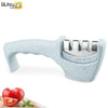 Knife Sharpener 3 Stages Professional Kitchen Sharpening Stone Diamond Ceramic Sharpener Tool