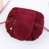 Drawstring Velvet Cosmetic Bag