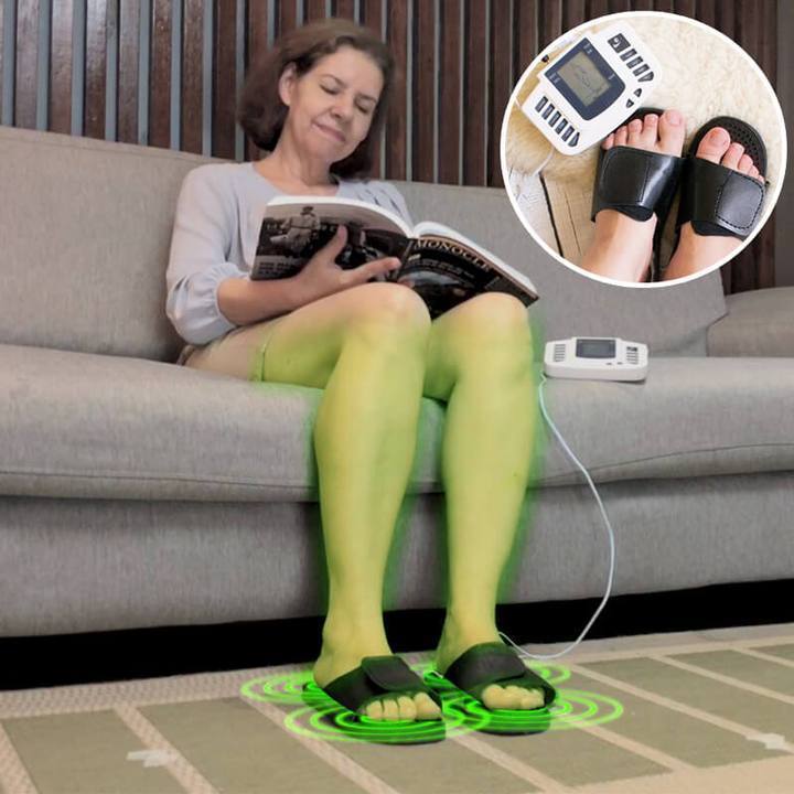 Electric Stimulation Pads with Pulse Slippers