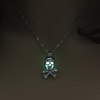 Glow In The Dark Skull Necklace