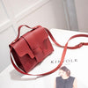 Women Vintage Handbags Small Square Solid