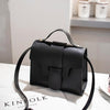 Women Vintage Handbags Small Square Solid