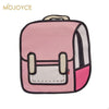 Fashion Creative Women Backpack 2D Drawing Backpack