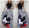 ATKULLQZ 2019 fashion mouse stripe elegant women's skirt