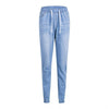 Brand  New  Women's Casual Solid Denim Pants