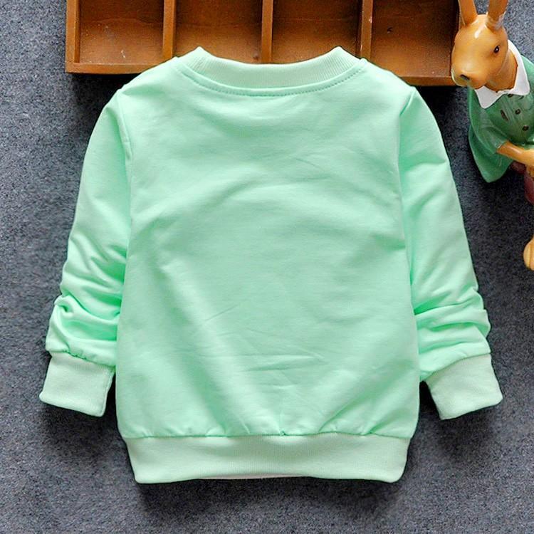 Baby Girls Sweatshirts Winter  Long Sleeves Sweater Kids T-shirt Clothes