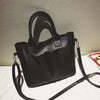 Fashion Women PU Leather Handbag Tassel Shoulder Bag