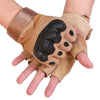 Military Army Tactical Gloves Men's Hard Knuckle Fingerless