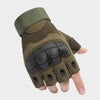 Military Army Tactical Gloves Men's Hard Knuckle Fingerless