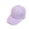 Unisex Artificial Suede Adjustable Baseball Cap Hat