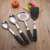 Stainless Steel Silicone Head Kitchenware Set Cooking Soup