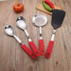 Stainless Steel Silicone Head Kitchenware Set Cooking Soup