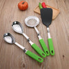 Stainless Steel Silicone Head Kitchenware Set Cooking Soup