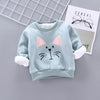 Winter Padded Pullovers Clothing Toddler Sweatshirts  1 2 3 4 Years