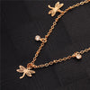 Dragonfly Chain Anklet