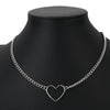 Chained Heart Choker