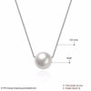 SILVER NECKLACE WITH PEARL