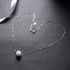 SILVER NECKLACE WITH PEARL